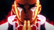 The tearful eyes of Gyomei (Image Source: Studio Ufotable)